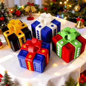 Annoying Gift Box, 3D Printed Gift Box, Difficult-To-Open Gift Box, Christmas/new Year Creative Gift, Plastic Decorative Box