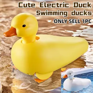 [Electric Water & Land Duck] Cole Duck Toy That Can Walk & Swim, Bath & Pool Toy for Babies Learning to Crawl and Walk,bath toys,Toddler Bath Time,Baby Pool Toy / Infant Water Play Toy,Walking Duck,Children's Day Gift,Electric Duck Toy