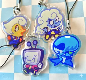 Deltarune Bosses Charms