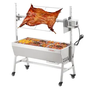 Spring new arrivals Roaster Spit Rotisserie BBQ Grill Pig Lamb Chicken Roaster 42W 135 lbs