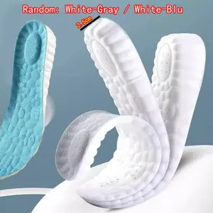 Unisex Memory Foam Shoe Insoles, Height Increasing Insoles, 2.5cm Height Increase Cloud Cushions, Comfortable Breathable Anti-Odor Sports Socks for Daily Wear, Height Maximizer