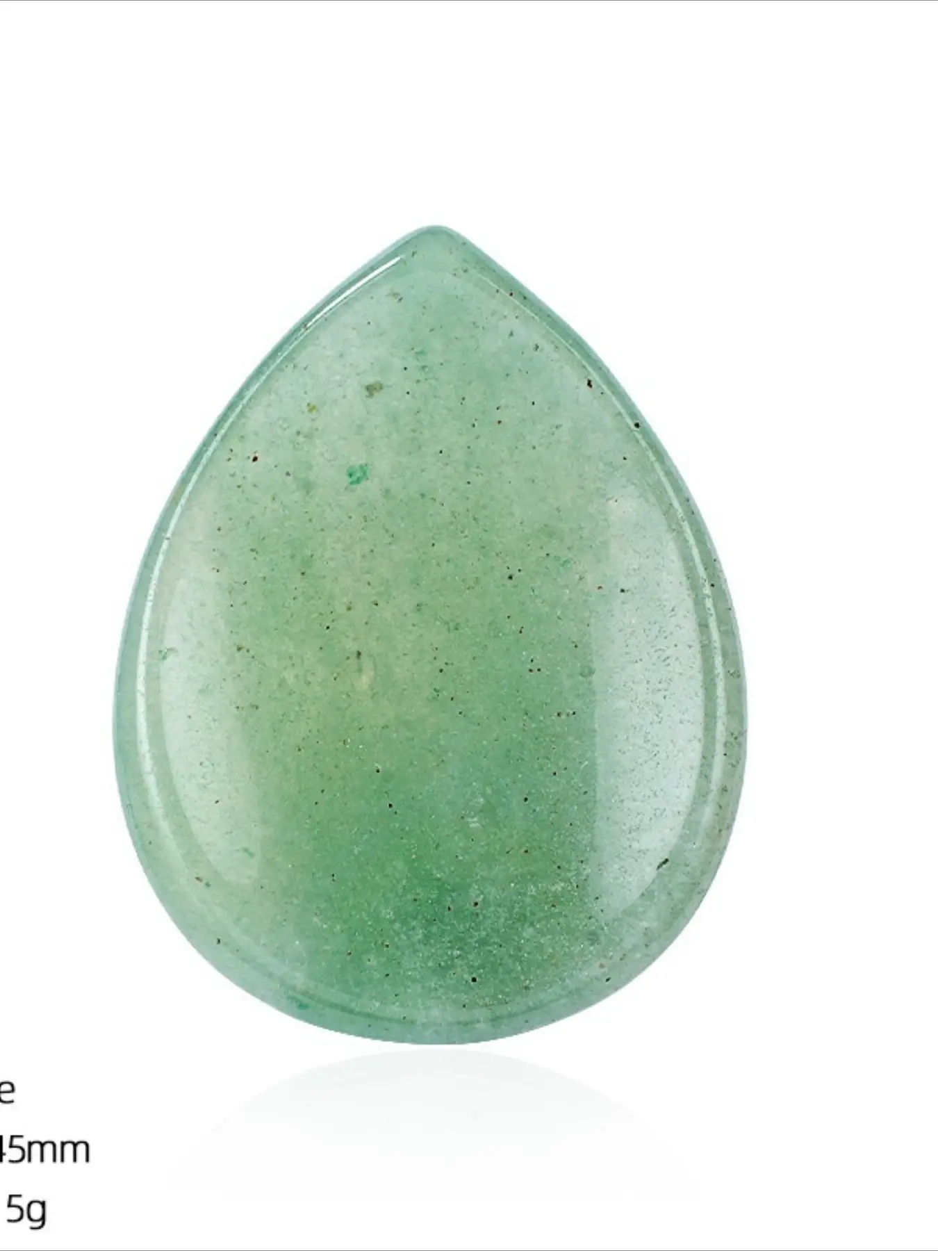 Natural Crystal Thumb Stress Relief Oval Massage Quartz Crystal, Chakra Energy Healing, Meditation Spiritual Natural Gemstone, Chakra Healing Crystals