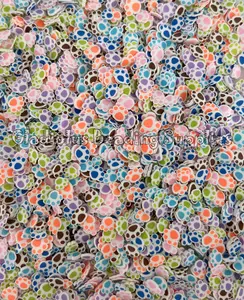 Paw Sprinkles Clay Slices, Non-Edible Sprinkle Mix, Polymer Clay, Fake Sprinkles, Nail Art Supplies, Shaker Mix