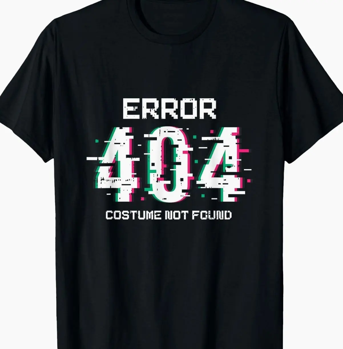 Error 404 Costume Not Found Halloween Funny Coding Coder T-Shirt KKP