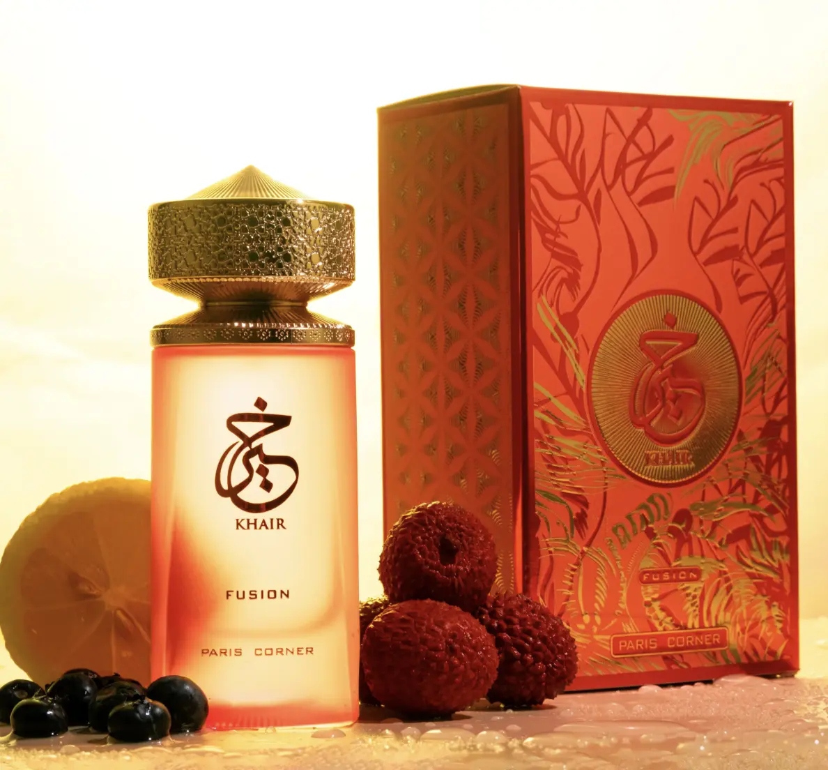 KHAIR Fusion Lychee Paris Corner Perfumes EDP 100ml Fragrance UNISEX Scent