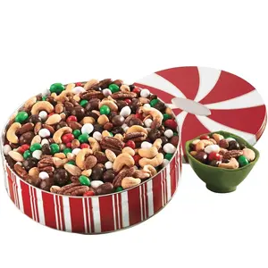 The Swiss Colony Ultimate Snack Mix - Sweet and Salty Variety Bridge Mix with Candy Coated Peanuts
