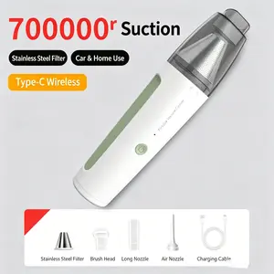 Cordless Handheld Vacuum Cleaner for Home, Car Detailing and Hair Removal