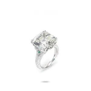 VAMERAY Asscher White Ring#12168