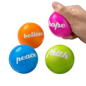 Inspirational Stress Balls - 12 Pc.