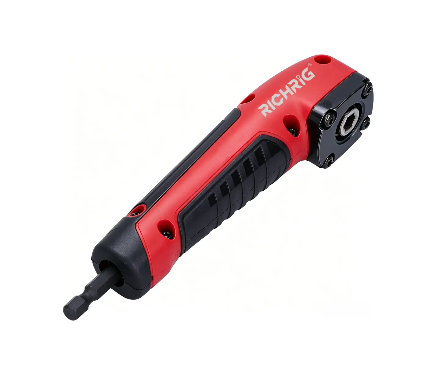 Right Angle Drill Adapter, Compact Magnetic Turning Tool for Home Repair Auto Maintenance Stainless Steel 1 4 Inch Hex Shank Right Angle Attachment 1 Piece
