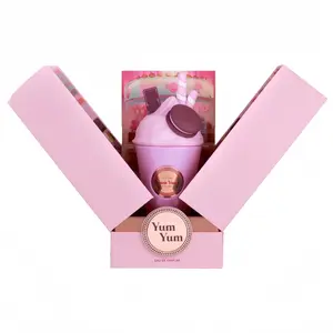 Luxurious YumYum Women's Perfume Spray 3.4 fl oz/100 ml. A vanilla and powdery fragrance blending wild berries and cherry, specially designed for women. Soft and elegant with a long-lasting scent, fully showcasing gentle feminine charm.