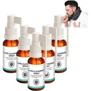 Sale!! 3/5PCS Lung Cleansing Spray,Lung Cleanse Mist,Herbal Lung Cleanse Mist Powerful Lung Support & Cleanse & Respiratory Health Care
