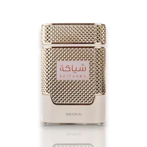 Khadlaj | Shiyaaka White | Eau De Parfum | 100 ML -3.4 oz | Womens Fragrance | Plumeria - Peony - Floral - Amber Scent