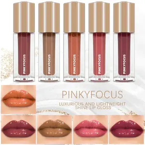Luminous Radiant Glossy Lightweight Lip Gloss | 5 Shades Available | Long-Lasting & Transfer-Proof | Waterproof & Sweat-Resistant | Festival & Party Must-Have | For All Skin Tones | Perfect Gift Choice