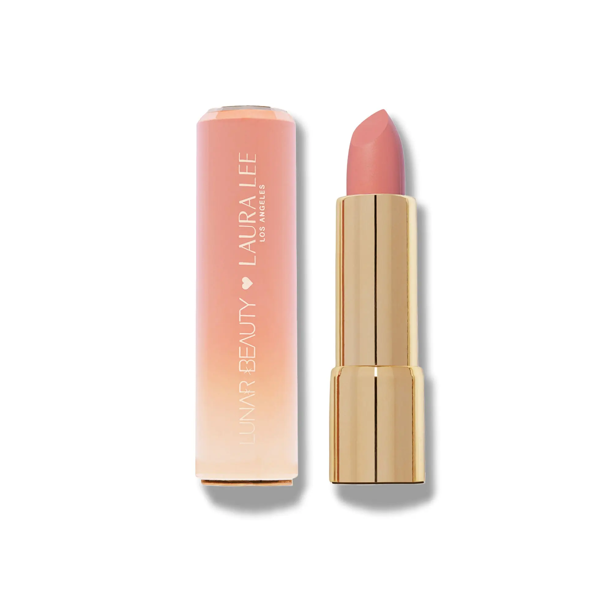 Lunar Beauty x Laura Lee Fool Fantasy Cream Lipstick - Maura, Peach Scent Cosmetic Makeup Product