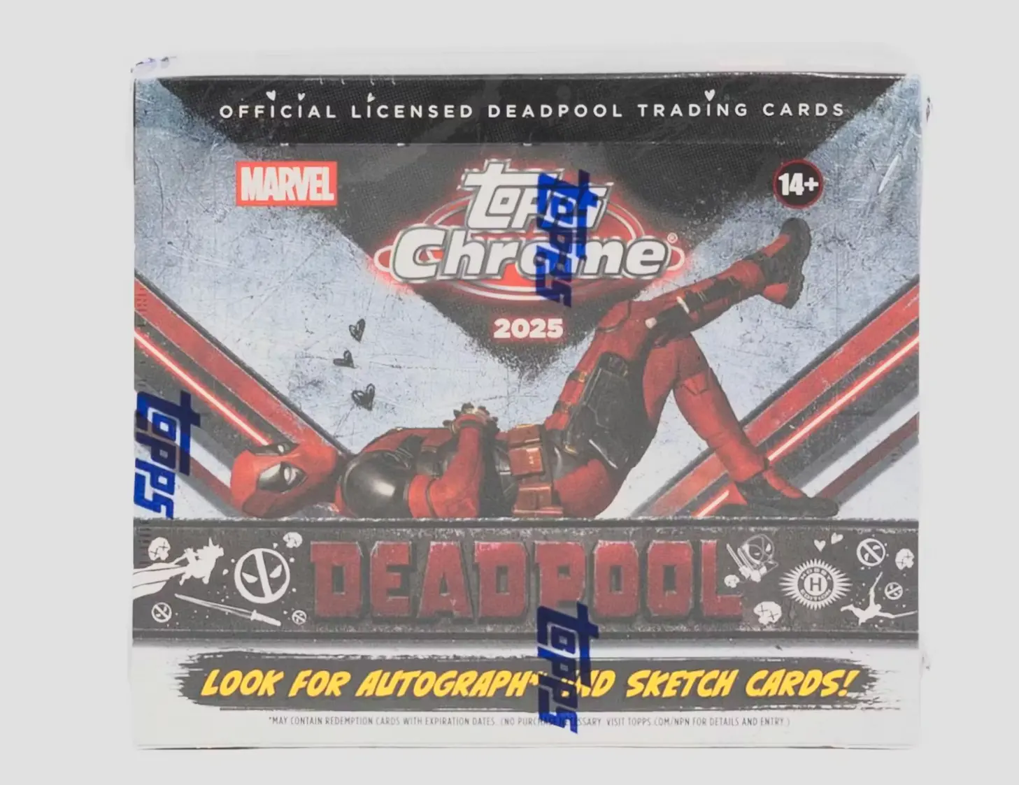 2025 Topps Deadpool Chrome Hobby Box