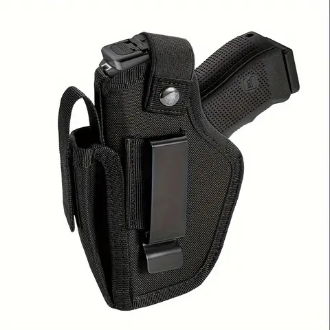 9mm Universal Pocket Carry Holster - Unisex Hidden Carrying Sleeve with Cartridge Bag, Inside/Outside Waist Hanging, Stable and Comfortable Fit Outdoor Sports Accessory