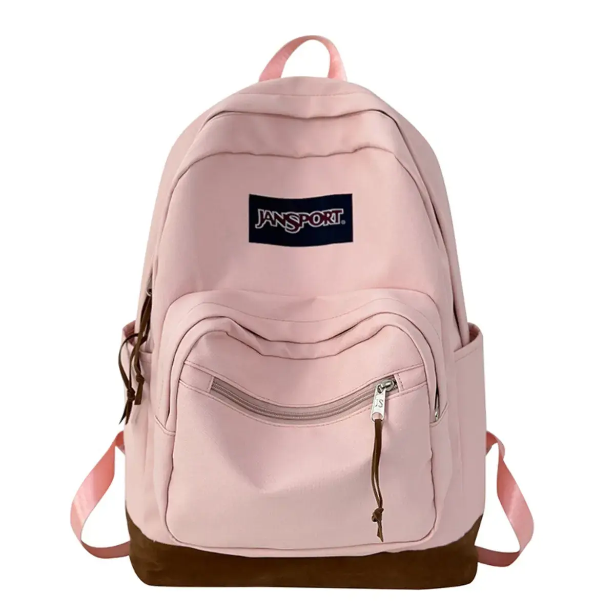 JanSport Cool Backpack, with 15-inch Laptop Sleeve - Large Computer Bag Rucksack with 2 Compartments, Ergonomic Straps, Pink | 15-inch Laptop Sleeve