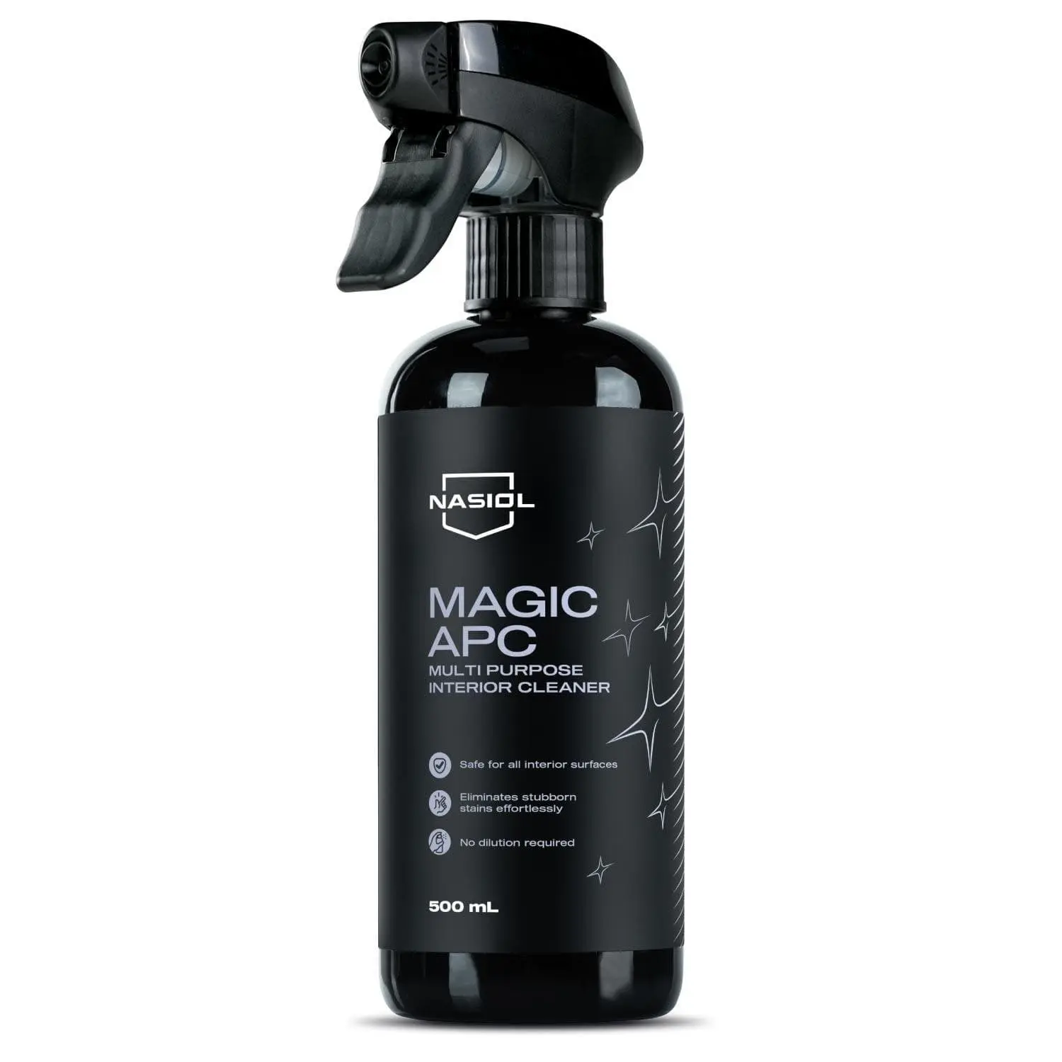 Nasiol Magic APC Car Interior All-Purpose Spray Cleaner - Car Detailing Products, Interior Cleaner Protectant, Surface Cleaner for Leather, Upholstery, Office, Footwear