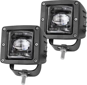YCHOW-TECH 3 Inch 48W SAE LED Cube Fog Light Pods, US DOT Approved, Off-Road Pickup Truck Car Accessories, Automotive Led Backlights