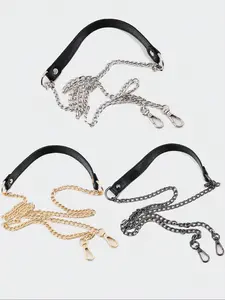 Women's Shoulder Bag Chain Strap, Metal Buckle Design, Durable & Stylish Accessory for Handbags & Luggage, Perfect for Daily Use
