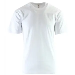 AT35 - Short Sleeve Plain Solid Regular-Fit T-Shirt Menswear Top