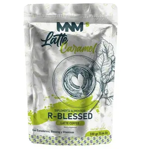 MNM’s R- Blessed Latte Caramel Coffee-Dietary Supplement with Ganoderma, Ginseg & Vitamins (330g)