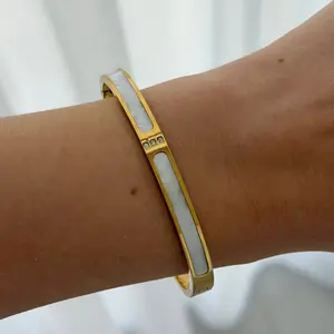 EVRY JEWELS Gold or Silver Plated Women's Cloud Dancer Bangle Bracelet