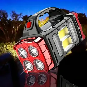 2-Pack Solar Powered Camping Lights | Portable Rechargeable LED Lantern for Hiking & Outdoor Adventures
