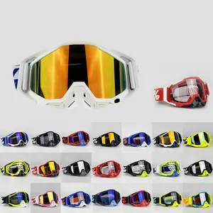 1pc Off-Road Windshield Suitable for Skiing & Motorcycle Riding, Protective Gear, Anti-Wind Sandproof Large Frame Design, Fog-Resistant Lenses, Unisex Outdoor Sports Protection Glasses