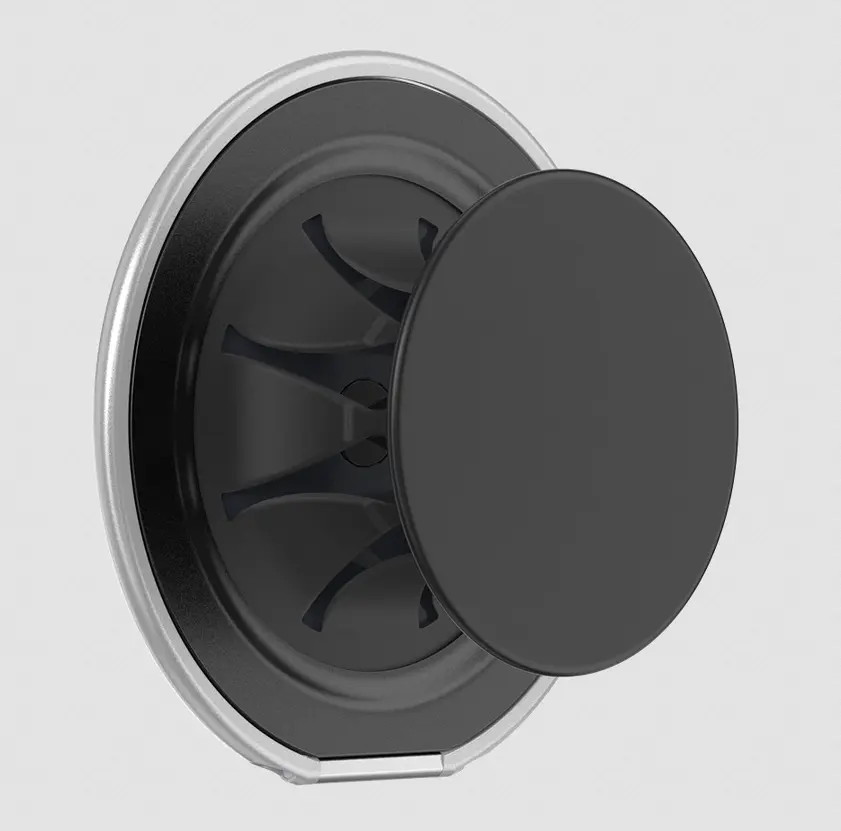 popsockets Black  MagSafe Low-Pro Grip & Stand