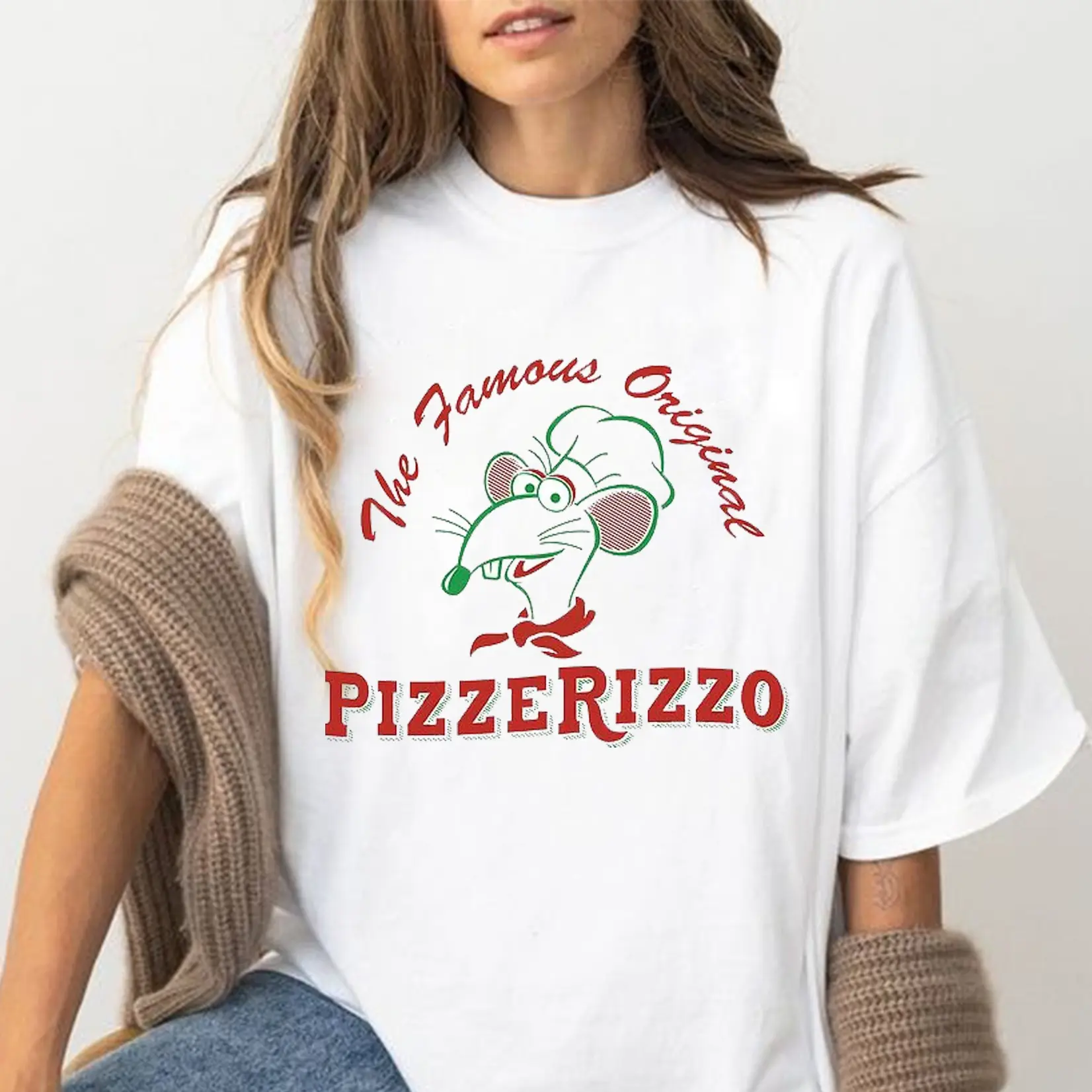 Pizza Rizzo PIZZERIZZ0 Shirt, The Famous Original Pizza Shirt, Womens Mens Adult Boys Girls Youth Cute Shirt, Muppets Sweatshirt