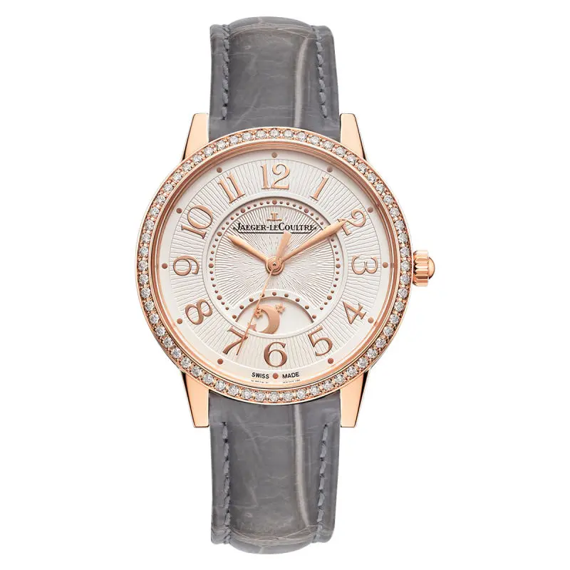Jaeger-LeCoultre Rendez-Vous Automatic 18K Rose Gold 34mm Factory Diamond Silver Dial WHP042379