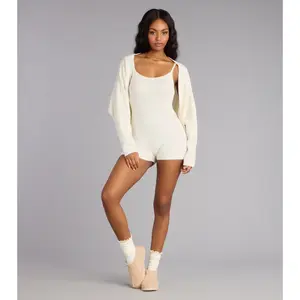 Fall Mornings Chenille Knit Cardigan