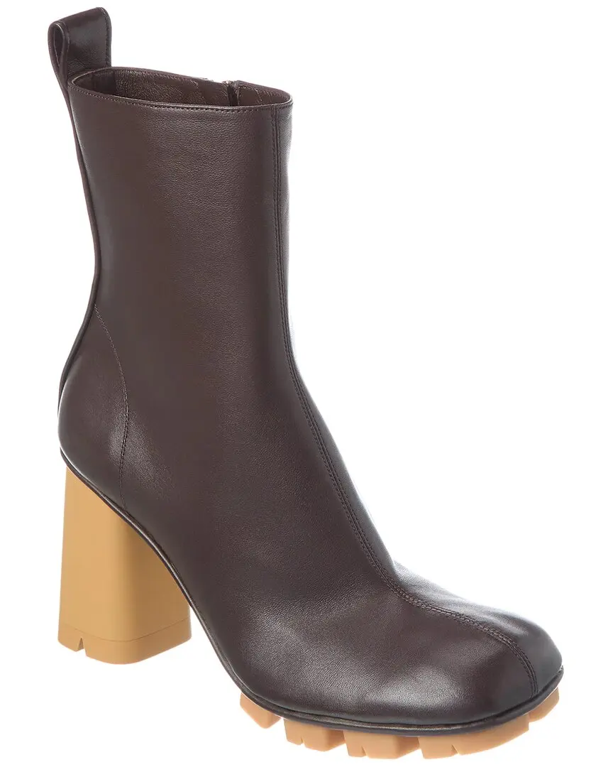 Bottega Veneta Shore Leather Bootie