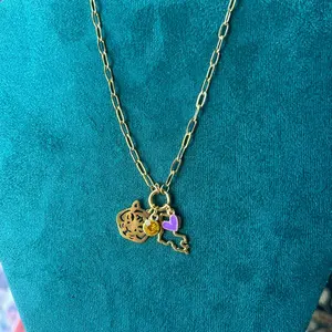 LSU Custom Charm Necklace