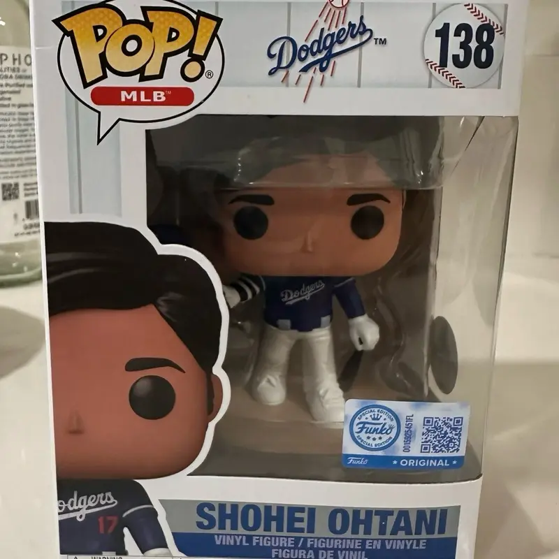 Funko Pop! #138 MLB Dodgers Shohei Ohtani Collectible Figurine & Statue, Statues
