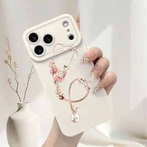 A creative phone case with a stethoscope and floral elements, TPU shockproof full protection case, suitable for iPhone 17/16/15/14/13/12/11 PRO MAX PLUS AIR E XS and PROMAX MINI, an ideal gift for friends and family, MS2545