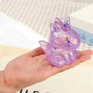 Unicorn Stress Relief Toy, Slow Bounce Pressure Release Doll, Pressable Cartoon Animal Comfort Plush, Cute Relaxing Toy for Kids and Adults