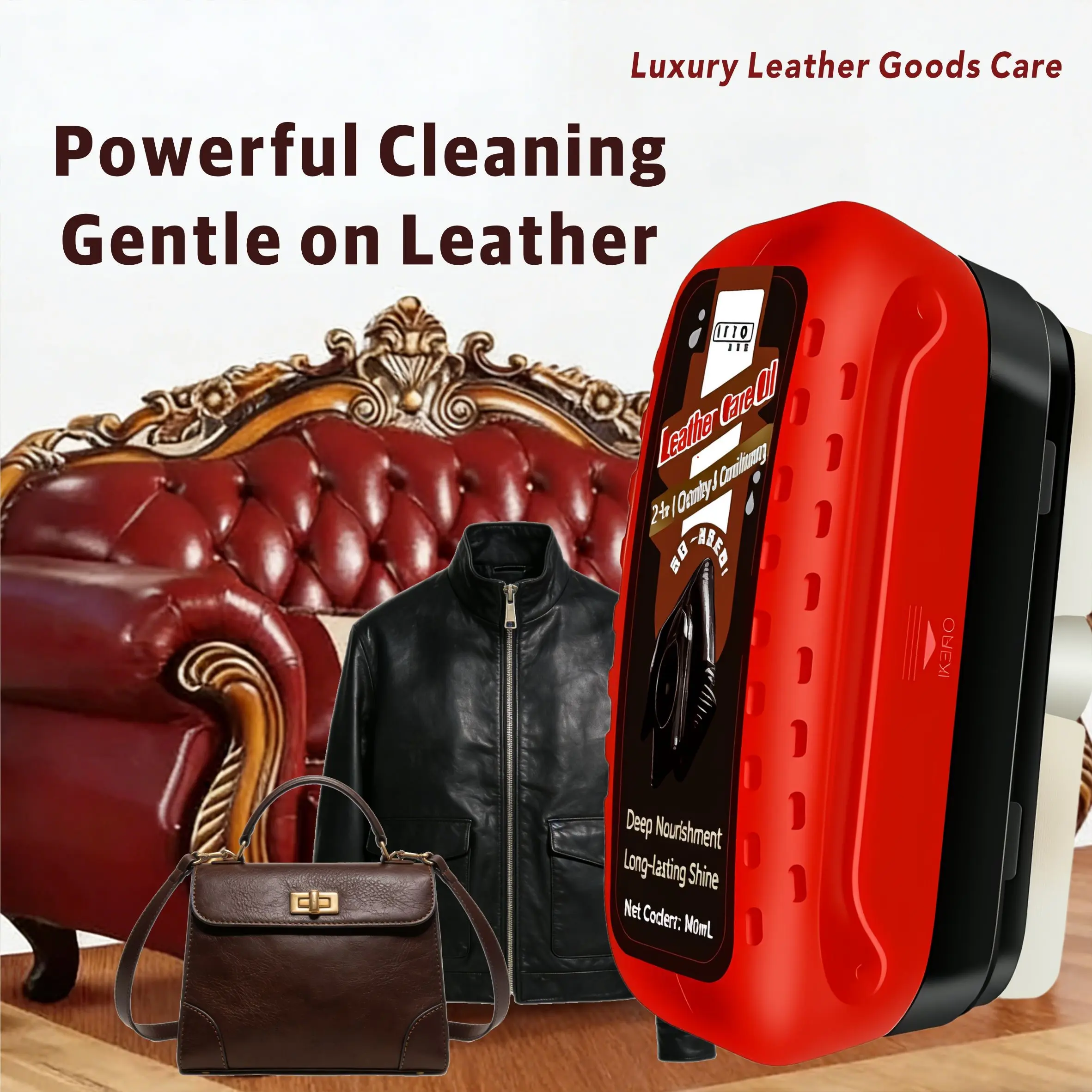 KAI Yan Leather Care Solution - 2-Pack 1-Wipe Clean Conditioner, Footwear Cleaning Supplies for Shoes, Heels, Boots, Easy-to-Use Economical Cleaner for Sofas, One-Wipe Clean,summerwins Walking