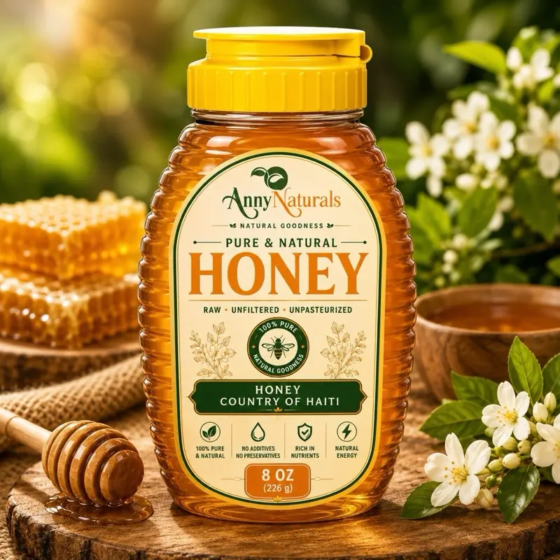 MS ANNY Pure Raw Honey, from Haiti