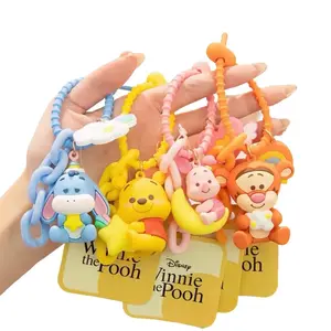 Disney Winnie the Pooh Family Keychain - Perfect for Disney Fans, Ideal Gift for Family and Friends, Delightful Accessory with Winnie the Pooh