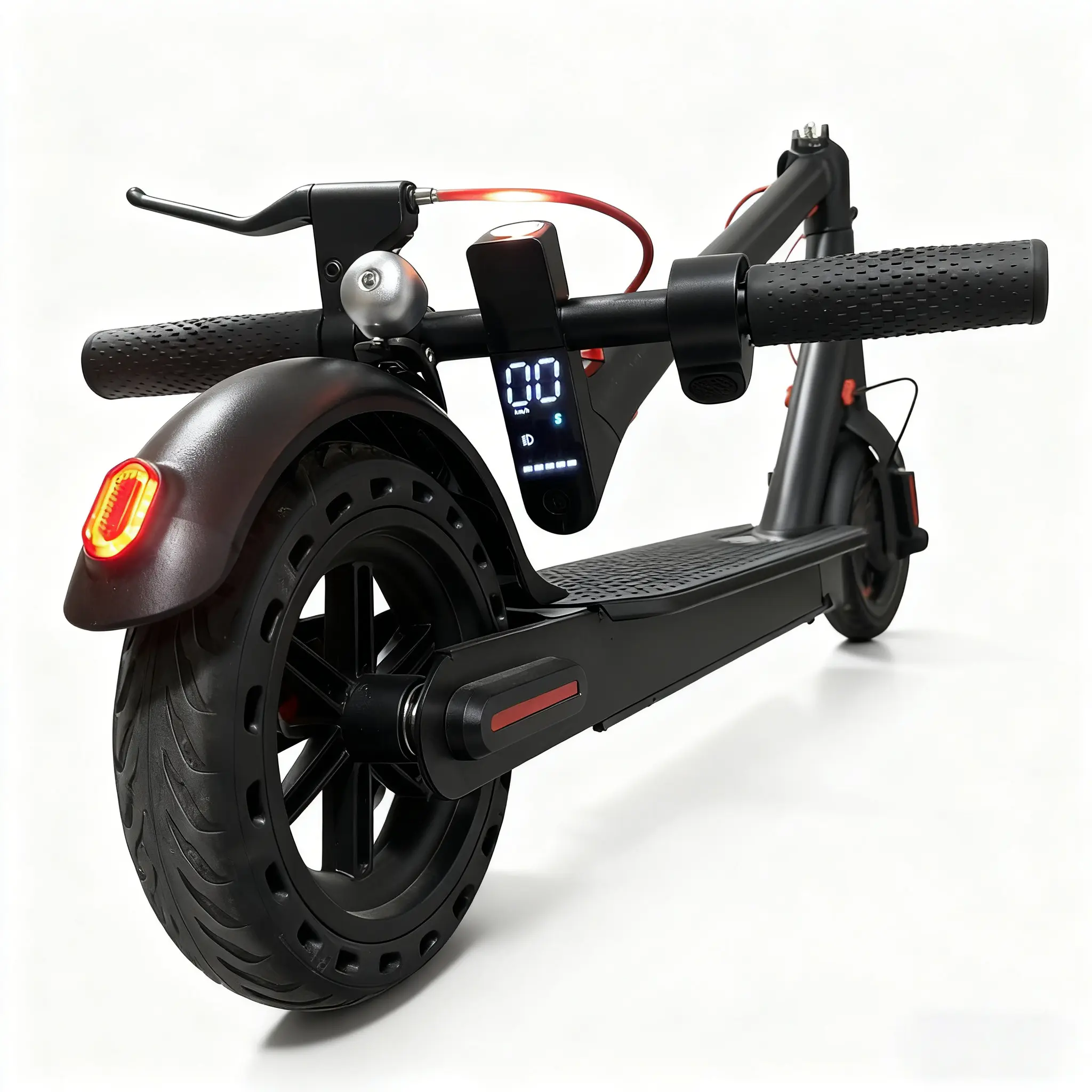 Urban Compact 2-Wheeled Folding Electric Scooter for Adults, Lightweight Aluminum Alloy Frame with 350W Motor, 8.5-Inch Wheels & LED Display, Folding Scooter, Daily Commute, Two-Wheeled