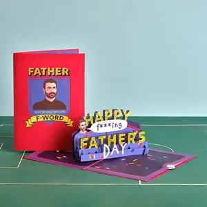 Ted Lasso Happy Father's Day Pop-Up Card