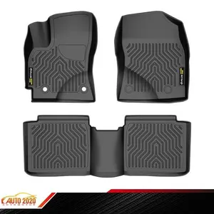 TPE 3D Floor Mats Fit For 2014-2019 Toyota Corolla Sedan All-Weather Black Floor Mats Liners TPE