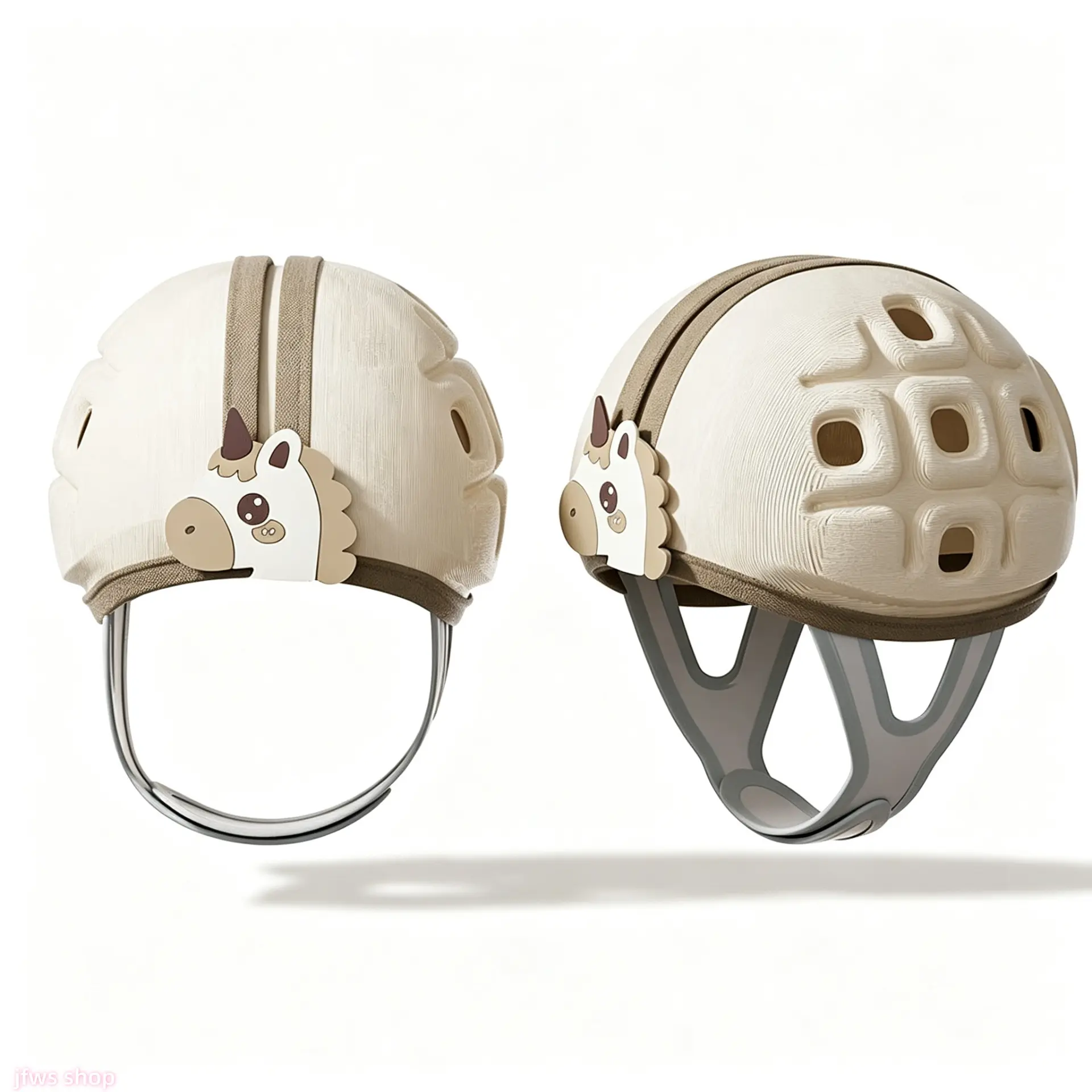 2026 New US Design Baby Anti-Fall Head Protector Pad - Soft, Breathable, Lightweight, Adjustable Safety Helmet for Toddler Walking, Crawling - Shockproof, Durable Infant Protective Gear Essential Safety Accessory Newborn homeessentials