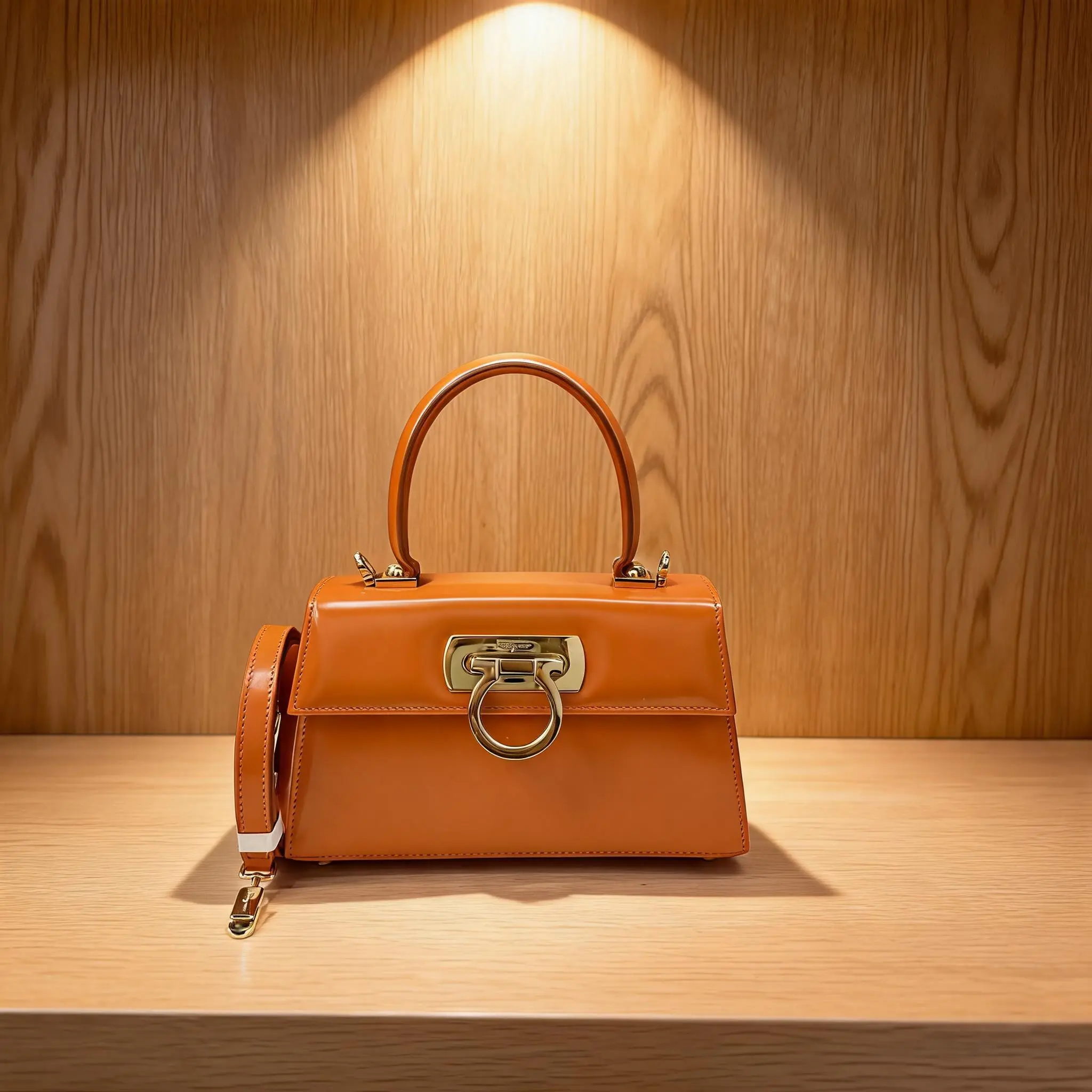 Pre-owned SALVATORE FERRAGAMO Leather Shoulder Bag C0724551318