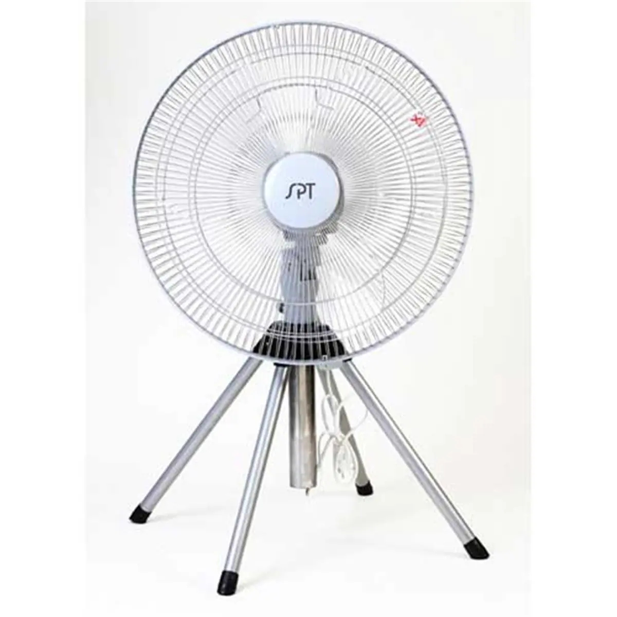 Sunpentown SF-1816 18 In Industrial Grade Sturdy Heavy Duty Fan, 3 Speed Settings, Adjustable Legs, Easy Operation & Maintenance, Stable Design