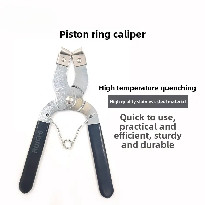 Piston Ring Installer Piston Ring Plier Piston Ring Compressor Tool Stainless Steel Vehicle Maintenance Clamp Durable Engine