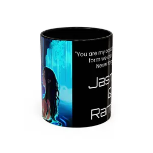 Couple Names Jasmine & Rameer Mug | Colorful 11oz 15oz